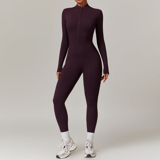 Warm Long-Sleeved Jumpsuit