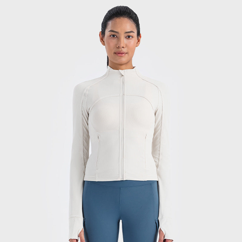 Half Turtleneck Sports Fitness Jacket